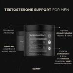 21,800mg Testosterone Booster for Men 8X Strength w. Ashwagandha, Tongkat Ali, Pycnogenol, Tribulus - Total T Testosterone Supplement for Men Male Enhancing Libido Test Booster + Muscle Builder Pills