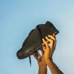 Etnies Kingpin Men's Skateboarding Shoe Classic Puffy Sustainable, Comfortable & Durable Footwear with Die-Cut EVA Insole - Black/Black - 13