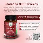 Red Yeast Rice with CoQ10 Supplement - Advanced Healthy Heart & Healthy Cholesterol Levels Formula for Men & Women - Extra Strength Capsule with Red Yeast Rice 1200 mg Capsules with CoQ10 - 120 Count