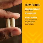 ONNIT Alpha Brain® Nootropic Brain Supplement for Men and Women, IGEN™ Non-GMO Tested, Memory, Mental Clarity, Cognitive Support and Focus Capsules with L-Theanine and Vitamin B6, 30 Count