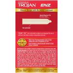 Trojan ENZ Natural Latex Non-Lubricated Condoms - 12 Count