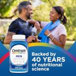 Centrum Multivitamin for Men, Multivitamin/Multimineral Supplement with Vitamin D3, B Vitamins and Antioxidants, Gluten Free, Non-GMO Ingredients -Tablet 200 Count