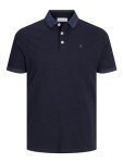 JACK & JONES Men's Dark Navy Polo Shirt, Large