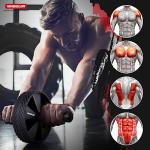 Vinsguir Ab Roller Wheel - Ab Workout Equipment for Abdominal & Core Strength Training, Home Gym Fitness Equipment for Men Women