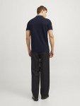 JACK & JONES Men's Dark Navy Polo Shirt, Large