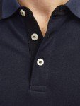 JACK & JONES Men's Dark Navy Polo Shirt, Large