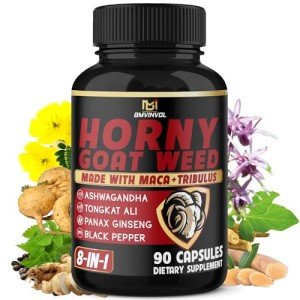 Horny Goat Weed & Herbal Boost Capsules - 90 Count