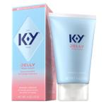 K-Y Jelly Classic Water-Based Body Friendly Formula 4 Fl Oz. Personal Lubricant for Wetter Sex for Men, Women and Couples & Safe to Use with Latex Condoms (5 Pack)