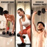 Adjustable Hex Dumbbell Set for Home Workouts
