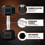 Adjustable Hex Dumbbell Set for Home Workouts