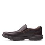 Clarks Collection Men's Bradley Step Loafer, Brown Tumb, 15 M