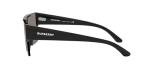 Burberry BE 4291 3001/G Black Plastic Rectangle Sunglasses Gold Mirror Lens