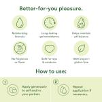 Good Clean Love Liquid Water-Based Lube, Premium Personal Lubricant with Hydrating Hyaluronic Acid, Safe for Adult Toys & Condoms, pH-Balanced, Intimate Wellness Gel for Men & Women, 1.69 Oz (2-Pack)