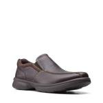 Clarks Collection Men's Bradley Step Loafer, Brown Tumb, 15 M