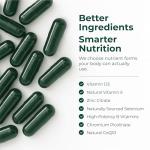 Multivitamin for Men with Bioavailable Vitamins, Minerals, Vitamin D, B12, C, A & Zinc for Energy, Focus and Immune Health – Premium Mens Multivitamins & Multiminerals – 60 Liquid Caps