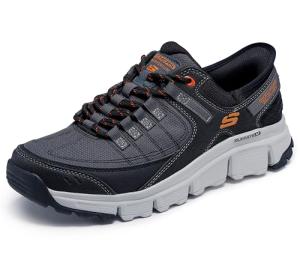 Skechers Men's Summits at Hands Free Slip-in Sneaker,Gray/Orange,13W