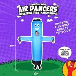 LookOurWay Inflatable Tube Man | Funny Inflatable Costume Adult for Halloween | Viral Adult Inflatable Costume for Men & Women | Group or Couples Costumes | Blue