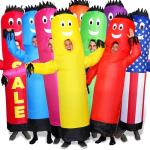 LookOurWay Inflatable Tube Man | Funny Inflatable Costume Adult for Halloween | Viral Adult Inflatable Costume for Men & Women | Group or Couples Costumes | Blue