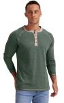 Sailwind Mens Henley Long Sleeve T-Shirt Cotton Casual Shirt