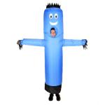LookOurWay Inflatable Tube Man | Funny Inflatable Costume Adult for Halloween | Viral Adult Inflatable Costume for Men & Women | Group or Couples Costumes | Blue