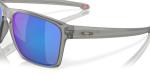 Oakley Men's Sliver Xl 0OO9341 Polarized Iridium Rectangular Sunglasses, MATTE GREY INK, 57 mm