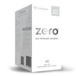Lifestyles® Zero® Ultra Thin Condoms - 40 Pack