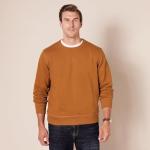 Amazon Essentials Men's Crewneck Fleece Sweatshirt, -Nutmeg, Medium