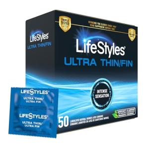 LifeStyles Ultra Thin Condoms- 50pk