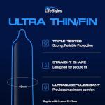 LifeStyles Ultra Thin Condoms- 50pk