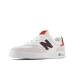 New Balance Men's CT300 V3 Sneaker, White/Black/Team Red, 12 M