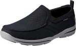 Skechers Men's Harper Walton Black Sneakers, Size 9