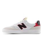 New Balance Men's CT300 V3 Sneaker, White/Black/Team Red, 12 M