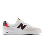 New Balance Men's CT300 V3 Sneaker, White/Black/Team Red, 12 M