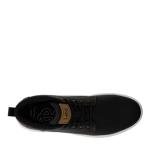 Lee | Spencer Sneaker for Men | Comfortable Denim Men's Shoe | Everyday Men Footwear, Black/Black Denim/Cognac, 10.5