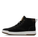 Lee | Spencer Sneaker for Men | Comfortable Denim Men's Shoe | Everyday Men Footwear, Black/Black Denim/Cognac, 10.5