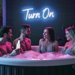 Turn On Silicone-Based Premium Personal Lubricant | Long Lasting Performance, Ultra Slick & Silky Smooth, Condom Safe Lube for Men, Women, and Couples, 32 fl oz