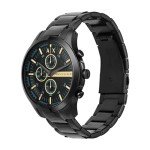 Armani Exchange Men's Black Stainless Steel Watch 46mm