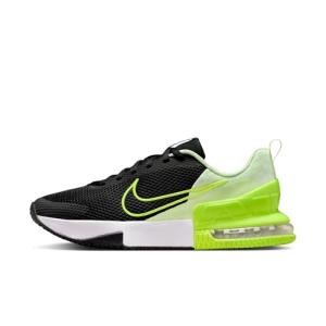 Nike Men's Air Max Alpha Trainer 6 Workout Shoes, Black/Volt-Volt Tint-Barely Volt, 9.5