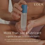 LOLA Personal Lubricant - Water-Based Lube for Couples, Unscented & Sex Lubricant, Natural, Anal Safe for Women & Men, Water Based Lubrification