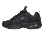 Skechers Men's Energy Afterburn Shoes, Black/Grey