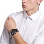 Armani Exchange Men's Black Stainless Steel Watch 46mm