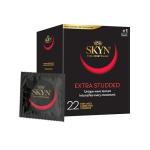 SKYN Extra Studded, 22 Count, Lubricated Latex-Free Condoms, Unique Texture Intensifies Every Moment​