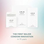 LELO HEX Ultra Thin Strong Lubricated Condoms - 36 Pack