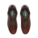 Timberland Men's Parker Street Mid Lace-Up Sneaker Boot, Rust Full Grain, 10.5 Medium