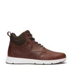 Timberland Men's Parker Street Mid Lace-Up Sneaker Boot, Rust Full Grain, 10.5 Medium