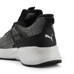 PUMA Men's Outspace Running Shoes, Black- White SS26, 13 Outpace Heather