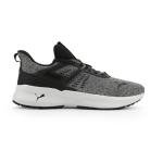 PUMA Men's Outspace Running Shoes, Black- White SS26, 13 Outpace Heather