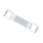 POOSR 5-Spring Chest Pull Expander for Workouts