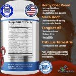 Horny Goat Weed Extra Strength Blend with Maca - 90 Capsules