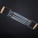 POOSR 5-Spring Chest Pull Expander for Workouts